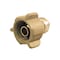 Apollo 1/4 in. (3/8 in. O.D.) Chrome Plated Brass Push-To-Connect x 1/2 in. Faucet Connector FSBFAU1412 - alternate 2